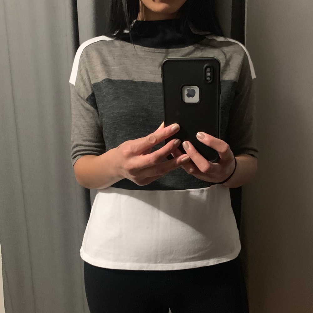 Zara Color Block Top